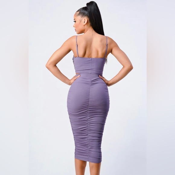 NWT Sexy Two-Piece Skirt Set | Bandage Fit | Ruching Detail | S–L - Picture 6 of 8